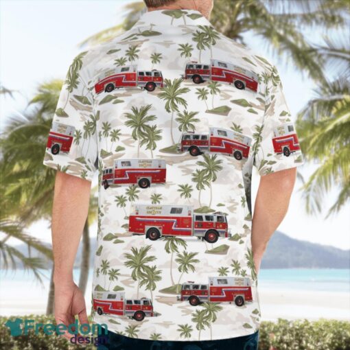 Clayville Fire Department 3D Hawaiian Shirt Product Photo 2