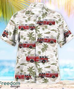 Clayville Fire Department 3D Hawaiian Shirt Product Photo 3