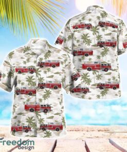 Clayville Fire Department 3D Hawaiian Shirt