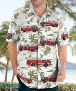 Clayville Fire Department 3D Hawaiian Shirt Product Photo 4