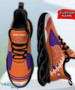 Clemson Tigers NCAA Max Soul Shoes Big Logo And Custom Name Sneakers For Men Women Product Photo 3