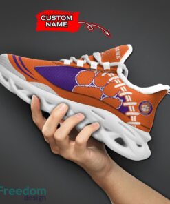 Clemson Tigers NCAA Max Soul Shoes Big Logo And Custom Name Sneakers For Men Women Product Photo 5