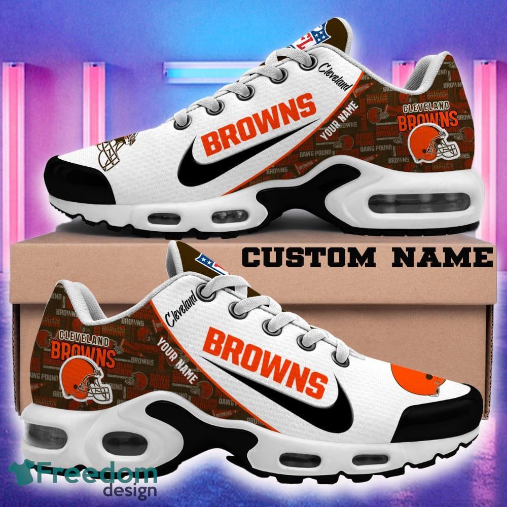 Cleveland Browns NFL Air Cushion Sport Shoes New For Men Women Fans Custom Name image Cleveland Browns NFL Air Cushion Sport Shoes New For Men Women Fans Custom Name - Cleveland Browns Air Cushion Sports Shoes New_2