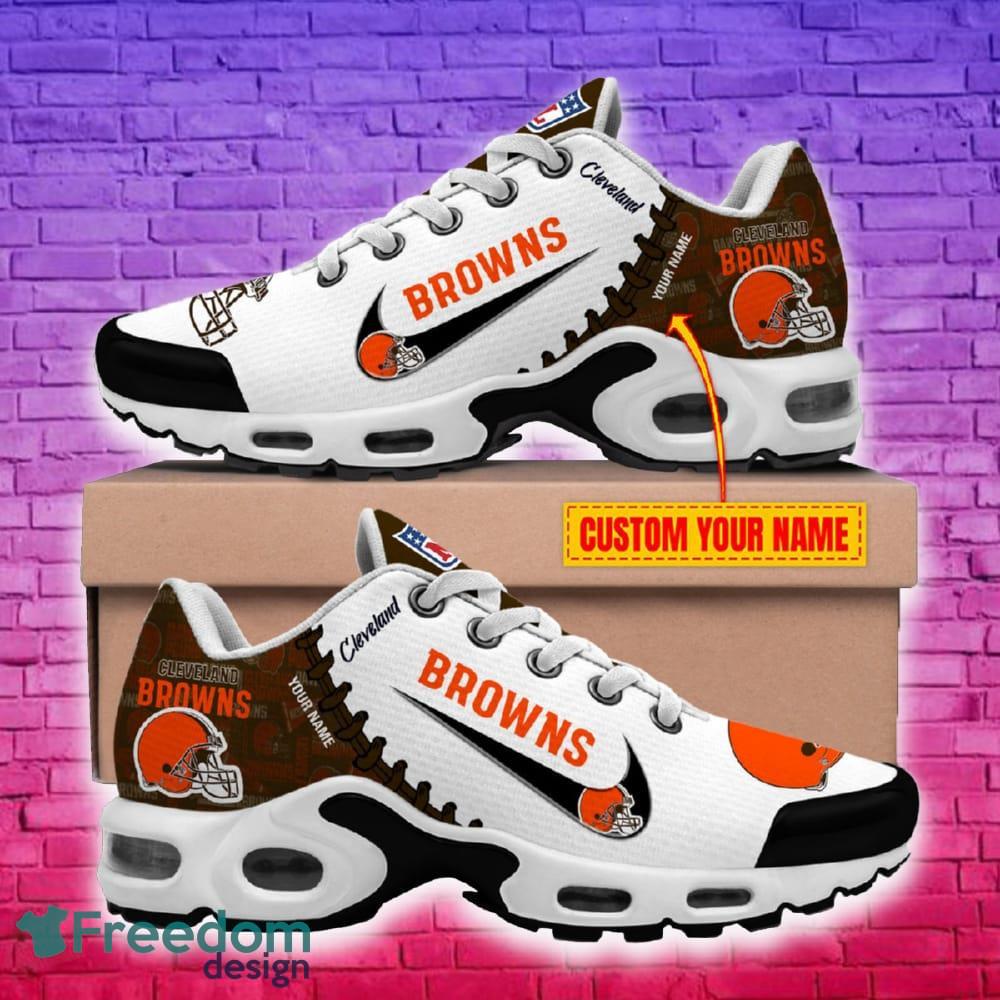 Cleveland Browns NFL New Personalized Air Cushion Sport Shoes For Fans Gift image Cleveland Browns NFL New Personalized Air Cushion Sport Shoes For Fans Gift - Cleveland Browns New Air Cushion Sport Shoes_2