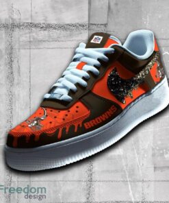 Cleveland Browns NFL Sparkling AF1 Shoes Aesthetic All Over Print Gift Air Force 1 Sneaker Cleveland Browns NFL Sparkling AF1 Shoes Aesthetic All Over Print Gift Air Force 1 Sneaker