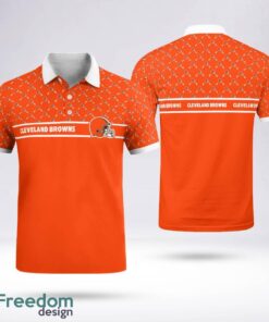 Cleveland Browns Team Logo Polo Shirt New For Men Women Fans