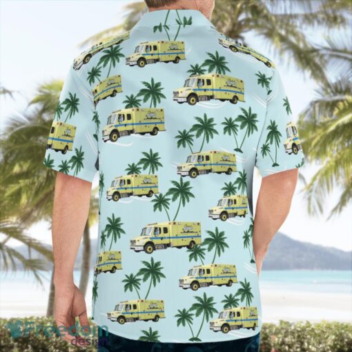 Cleveland, Ohio, Cleveland EMS Aloha Hawaiian Shirt Product Photo 2