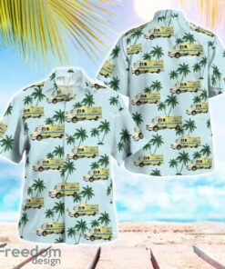 Cleveland, Ohio, Cleveland EMS Aloha Hawaiian Shirt Product Photo 1