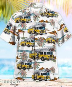 Clinton City Fire Department Beach Hawaiian Shirt Summer Gift Product Photo 2