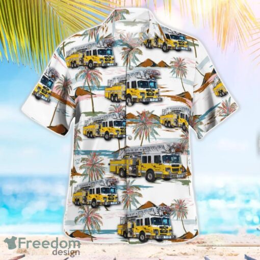 Clinton City Fire Department Beach Hawaiian Shirt Summer Gift Product Photo 2