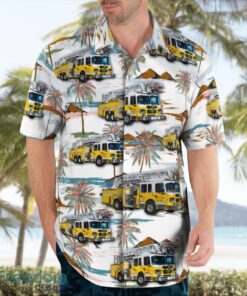 Clinton City Fire Department Beach Hawaiian Shirt Summer Gift Product Photo 3