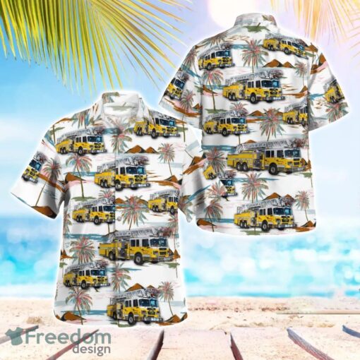 Clinton City Fire Department Beach Hawaiian Shirt Summer Gift Product Photo 1