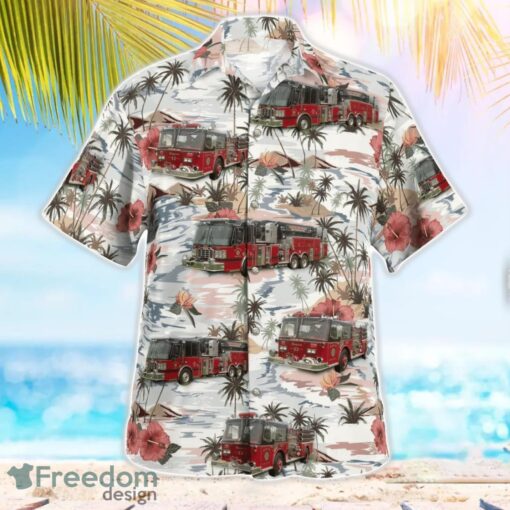 Clinton, NY Fire Department Beach Hawaiian Shirt Summer Gift Product Photo 2