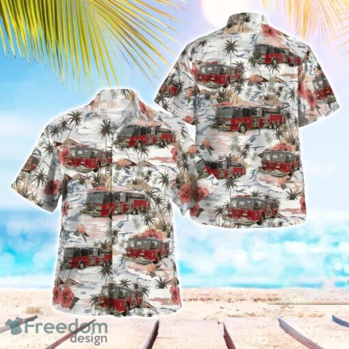 Clinton, NY Fire Department Beach Hawaiian Shirt Summer Gift Product Photo 1