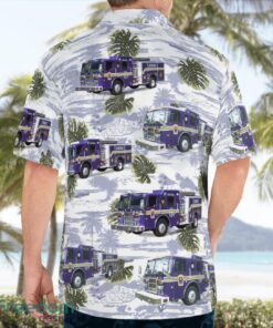 Coal Township Fire Police, Pennsylvania 3D Hawaiian Shirt