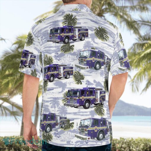 Coal Township Fire Police, Pennsylvania 3D Hawaiian Shirt Product Photo 1