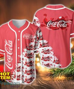 Coca Cola Logo Printed Baseball Jersey Shirt For Men And Women