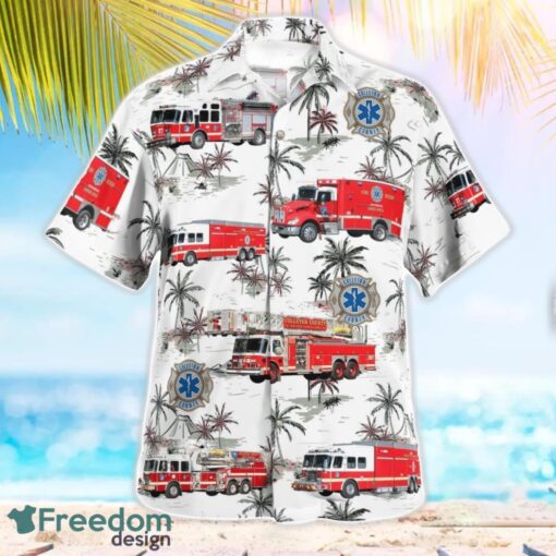 Colleton County Fire Rescue 3D Hawaiian Shirt Product Photo 3