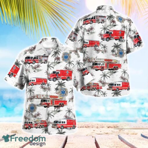 Colleton County Fire Rescue 3D Hawaiian Shirt Product Photo 1