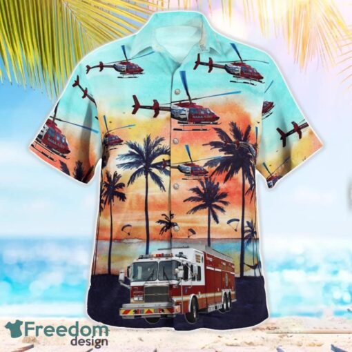 Colleton County Fire Rescue Hawaiian Shirt Beach Summer Shirt Product Photo 2