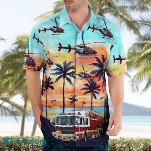 Colleton County Fire Rescue Hawaiian Shirt Beach Summer Shirt Product Photo 3