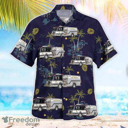 Colonial Park Fire Rescue 3D Hawaiian Shirt Product Photo 2