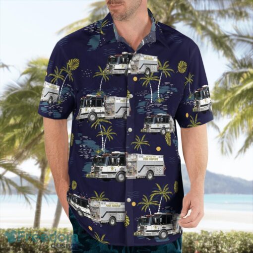 Colonial Park Fire Rescue 3D Hawaiian Shirt Product Photo 3