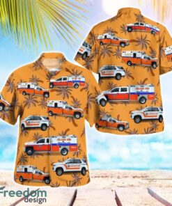 Colonie EMS Department 3D Summer Aloha Hawaiian Shirt Product Photo 1