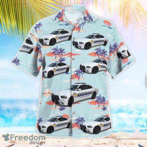 Colorado County Sheriff's Office Dodge Charger (Texas) 3D Summer Aloha Hawaiian Shirt Product Photo 4