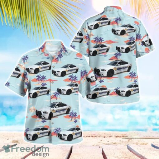 Colorado County Sheriff's Office Dodge Charger (Texas) 3D Summer Aloha Hawaiian Shirt Product Photo 1