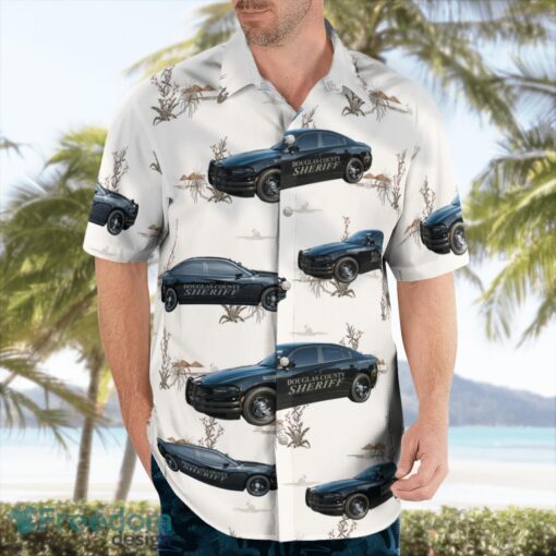 Colorado Scorpion Douglas County Sheriff Police Car Hawaiian Shirt Beach Summer Shirt Product Photo 3