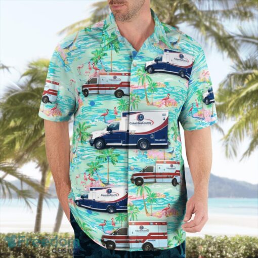 Columbia County Ambulance Service Beach Hawaiian Shirt Gift For Summer Holiday Product Photo 4