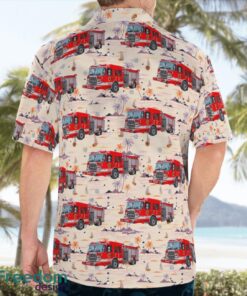 Columbus Division Of Fire, Ohio Fire Engine Hawaiian Shirt Beach Summer Shirt Product Photo 4