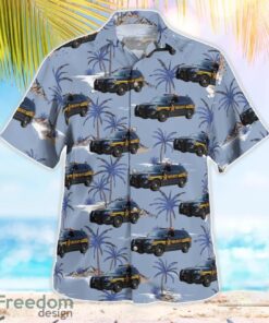 Columbus, Ohio, Franklin County Sheriff's Office Aloha Hawaiian Shirt Product Photo 2