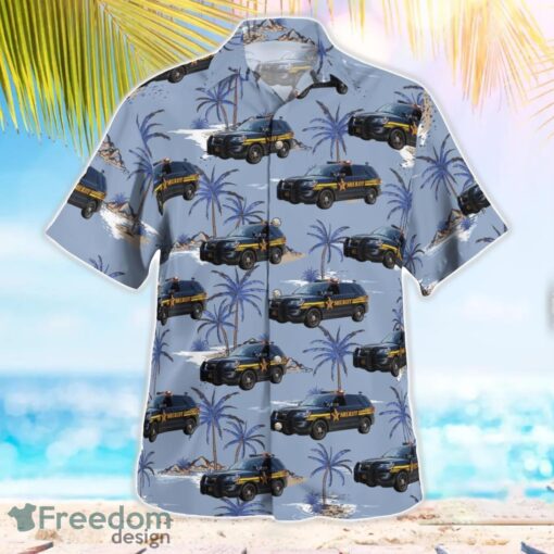 Columbus, Ohio, Franklin County Sheriff's Office Aloha Hawaiian Shirt Product Photo 2