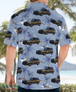 Columbus, Ohio, Franklin County Sheriff's Office Aloha Hawaiian Shirt Product Photo 4