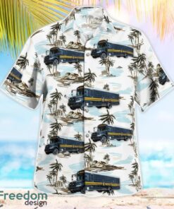 Columbus, Ohio, Franklin County Sheriff's Office Bus Hawaiian Shirt Summer Beach Shirt Product Photo 2