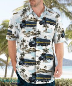 Columbus, Ohio, Franklin County Sheriff's Office Bus Hawaiian Shirt Summer Beach Shirt Product Photo 3