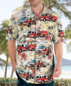 Community Volunteer Fire Department, Texas Beach Hawaiian Shirt Summer Gift Product Photo 4