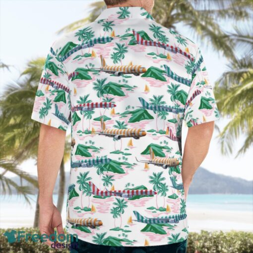 Condor Flugdienst Airbus New Livery Hawaiian Shirt Beach Summer Shirt Product Photo 4