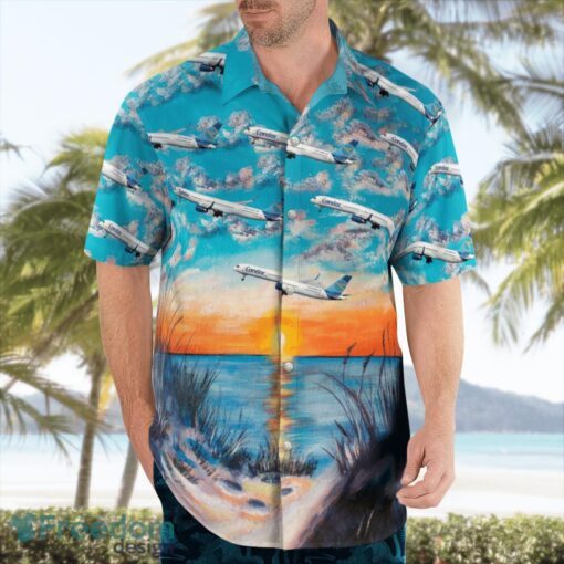 Condor Flugdienst Boeing 757-330 Hawaiian Shirt Beach Summer Shirt Product Photo 3