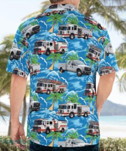 Connecticut, Berlin Fire Department Hawaiian Shirt Summer Beach Shirt Product Photo 2