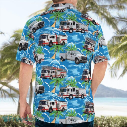 Connecticut, Berlin Fire Department Hawaiian Shirt Summer Beach Shirt Product Photo 2