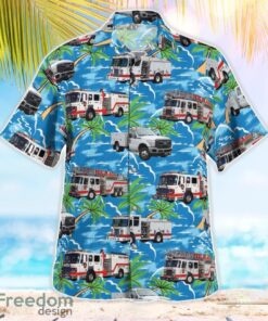 Connecticut, Berlin Fire Department Hawaiian Shirt Summer Beach Shirt Product Photo 3