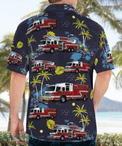 Connecticut, Bolton Fire Department Beach Hawaiian Shirt Summer Gift Product Photo 2