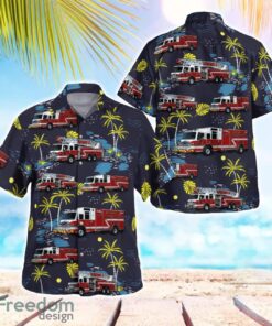 Connecticut, Bolton Fire Department Beach Hawaiian Shirt Summer Gift