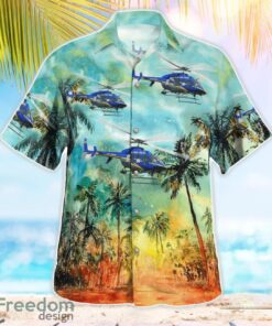 Connecticut State Police Bell 407 N1903A 3D Hawaiian Shirt Product Photo 2