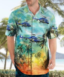 Connecticut State Police Bell 407 N1903A 3D Hawaiian Shirt Product Photo 3