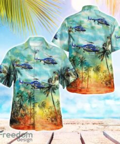 Connecticut State Police Bell 407 N1903A 3D Hawaiian Shirt