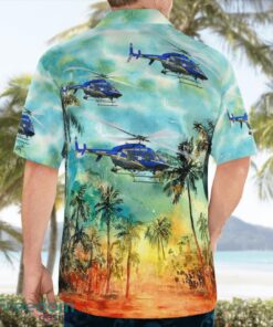 Connecticut State Police Bell 407 N1903A 3D Hawaiian Shirt Product Photo 4